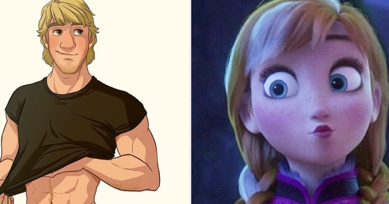 Anna and Kristoff>>> NOOOO!!! Their faces are different than in the  original film! They look weirdI hop…